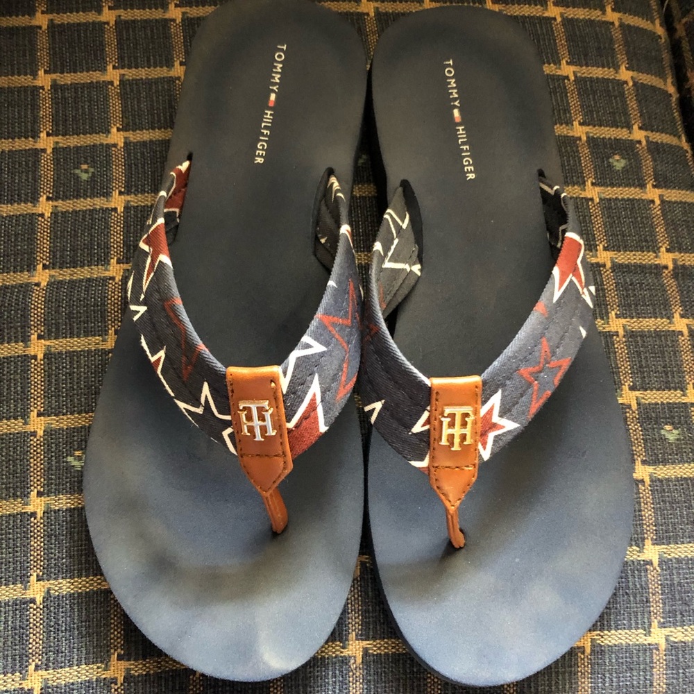 Tommy Hilfiger flip flops